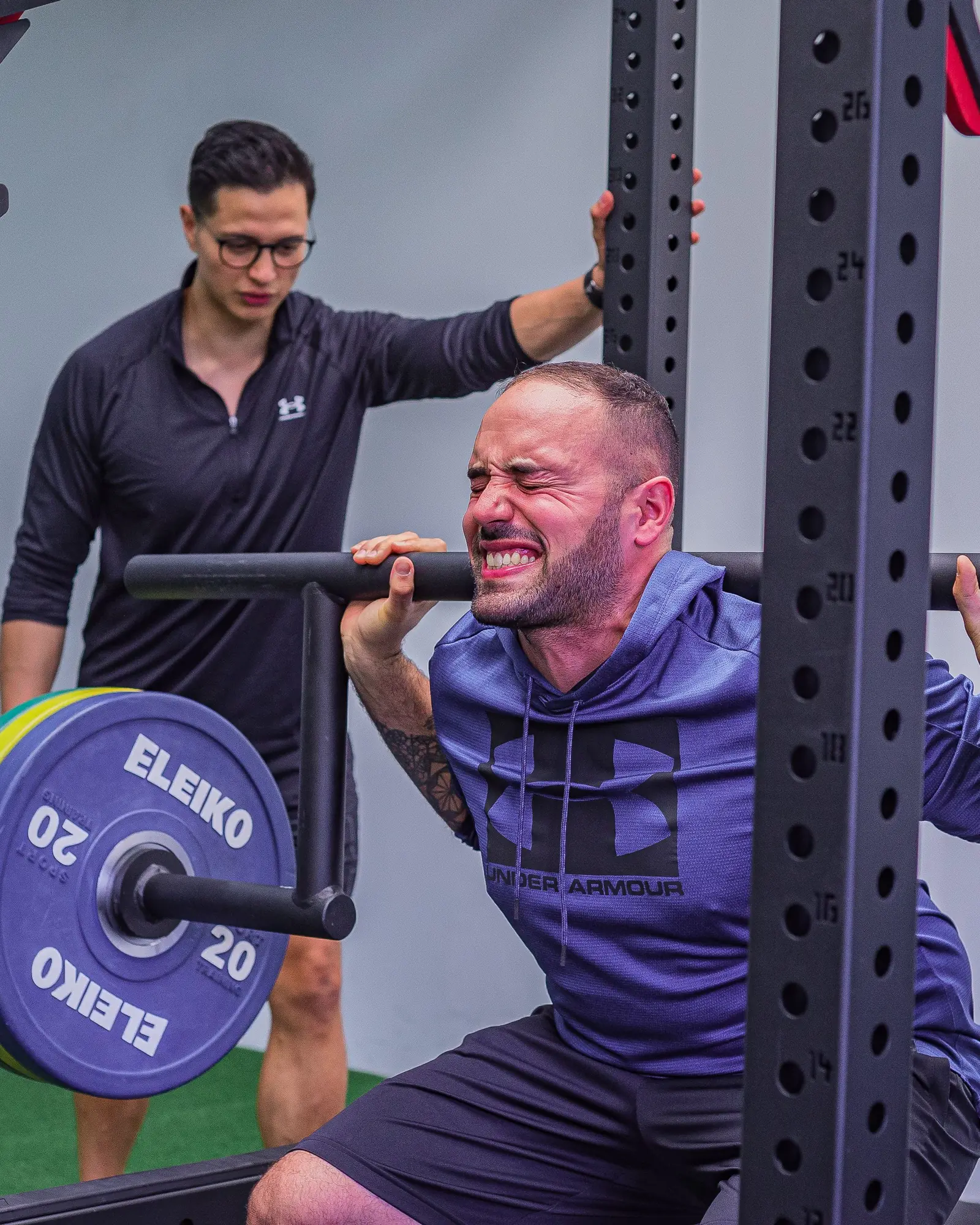 Athlete building strength and physical resilience