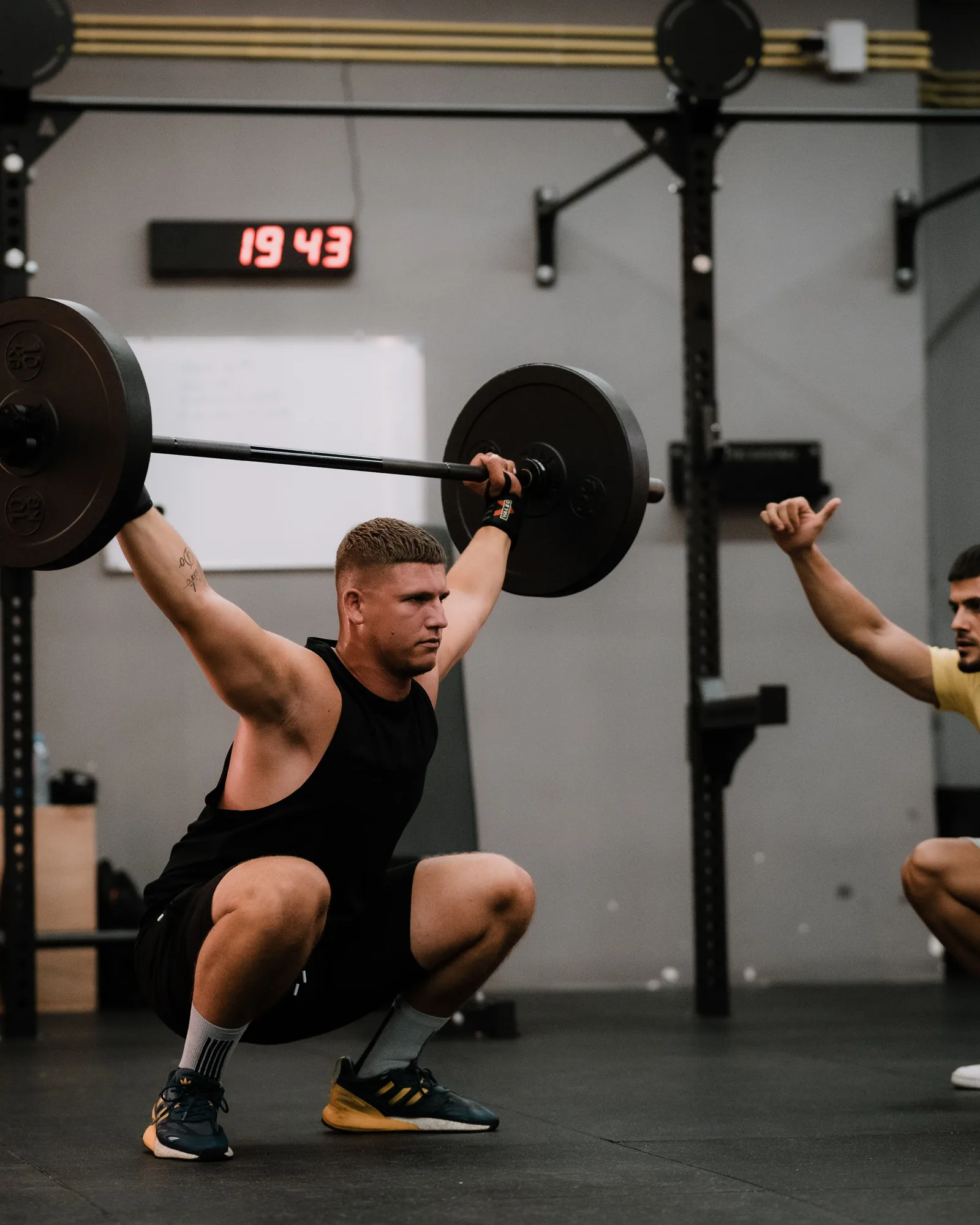 Performance coaching and strength development session